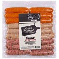 Mix Chorizos Atrevido Huacho CASA EUROPA Paquete 450g