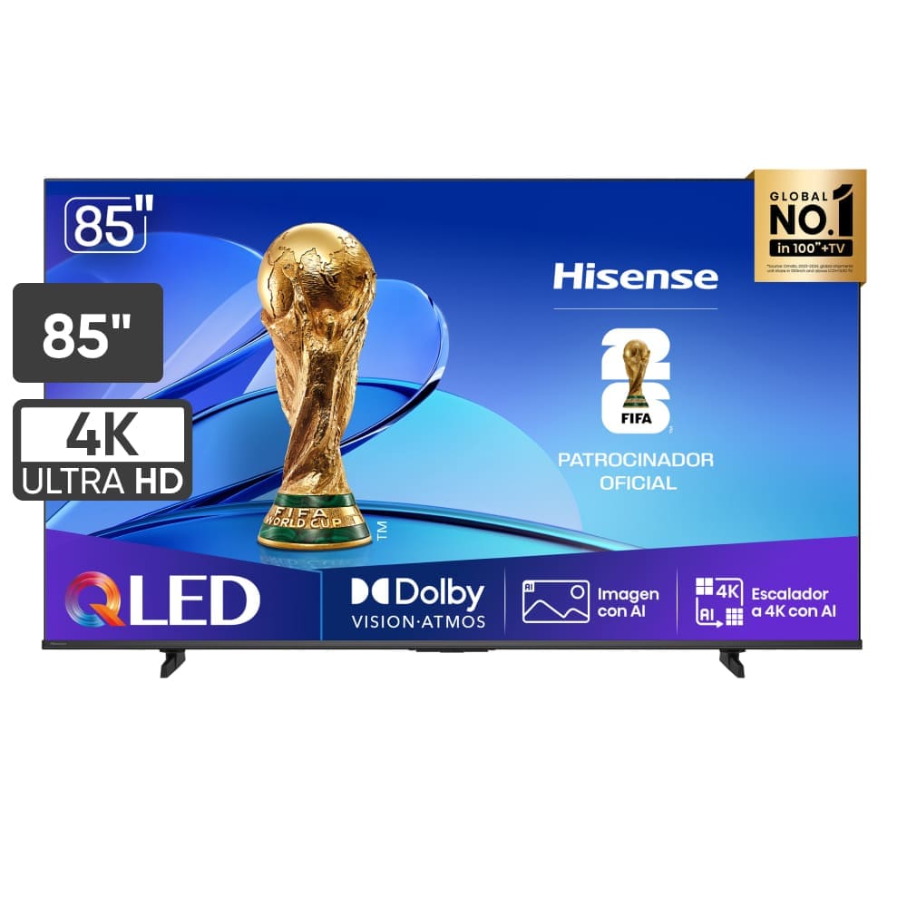 Televisor HISENSE QLED 85"" UHD 4K Smart TV 85Q6QV