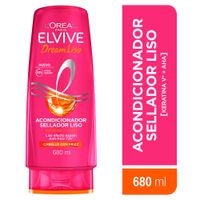 Acondicionador ELVIVE Sellador Dream Liso Botella 680ml