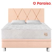 Dormitorio Boxet PARAISO Pocket Max 2 Plazas Champagne