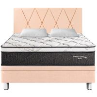 Dormitorio Boxet PARAISO Pocket Star Queen Champagne