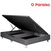 Boxet PARAÍSO Deluxe Queen Gris
