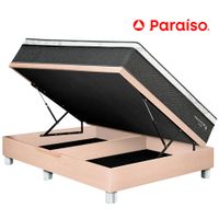 Cama Boxet PARAISO Pocket Star Queen Champagne