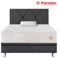 Dormitorio Boxet PARAISO Pocket Max 1.5 Plazas Charcoal