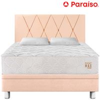 Dormitorio Boxet PARAISO Pocket Max Queen Champagne