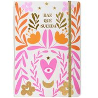 Libreta UV con liga Pink ARTESCO