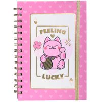 Libreta anillada con liga Lucky ARTESCO
