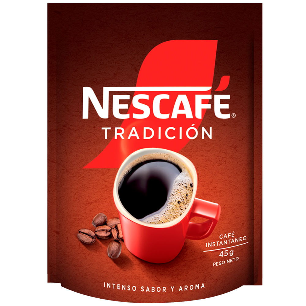 Café Instantáneo NESCAFÉ Tradición Doypack 45g