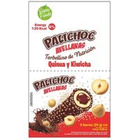 Barra de Chocolate de Quinua y Kiwicha PALICHO Paquete 6un