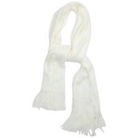 Pashmina Perlas Color Blanco Hueso SINGULAR
