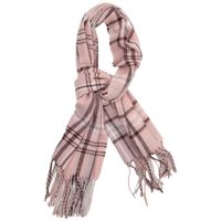 Pashmina Cuadros Color Rosado SINGULAR