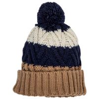 Gorro Teen Niño Diseño Rayas Color Azul Marino EUREKA