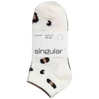 Pack x3 Medias Taloneras Diseño Estampado Mujer SINGULAR
