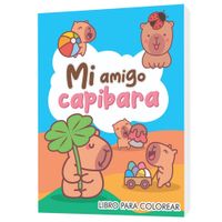 Libro coloreando capibaras DISTRIBUIDORA GRÁFICA (Modelos Aleatorios)