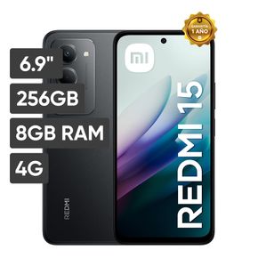 Xiaomi Redmi 15 256GB Negro