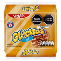 Galletas GLACITAS Sabor Toffe Empaque 30g Paquete 6un