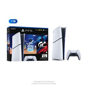 PS5 Slim Digital 1TB + Astro Bot + Gran Turismo 7