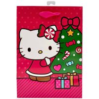 Bolsa de Navidad Mediana Hello Kitty DGREGALOS