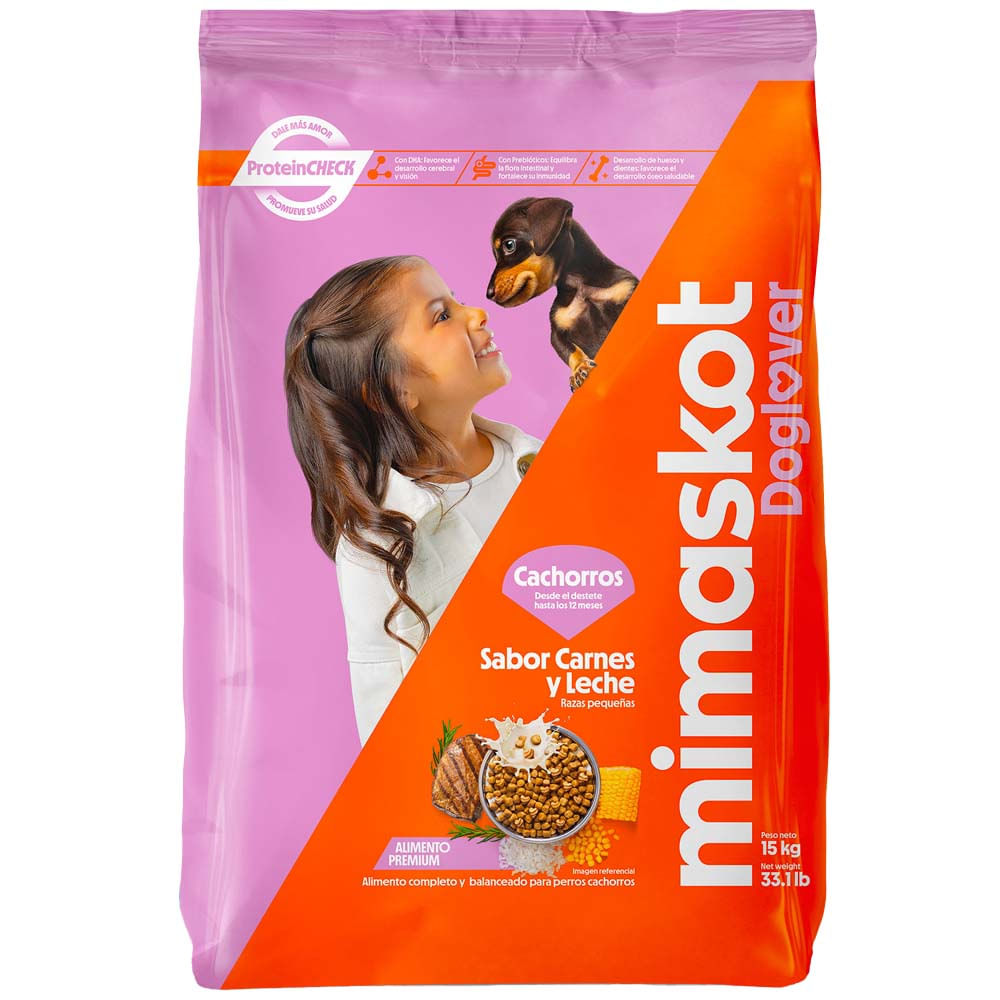 Alimento para Perro MIMASKOT Cachorro Pequeño Bolsa 15Kg