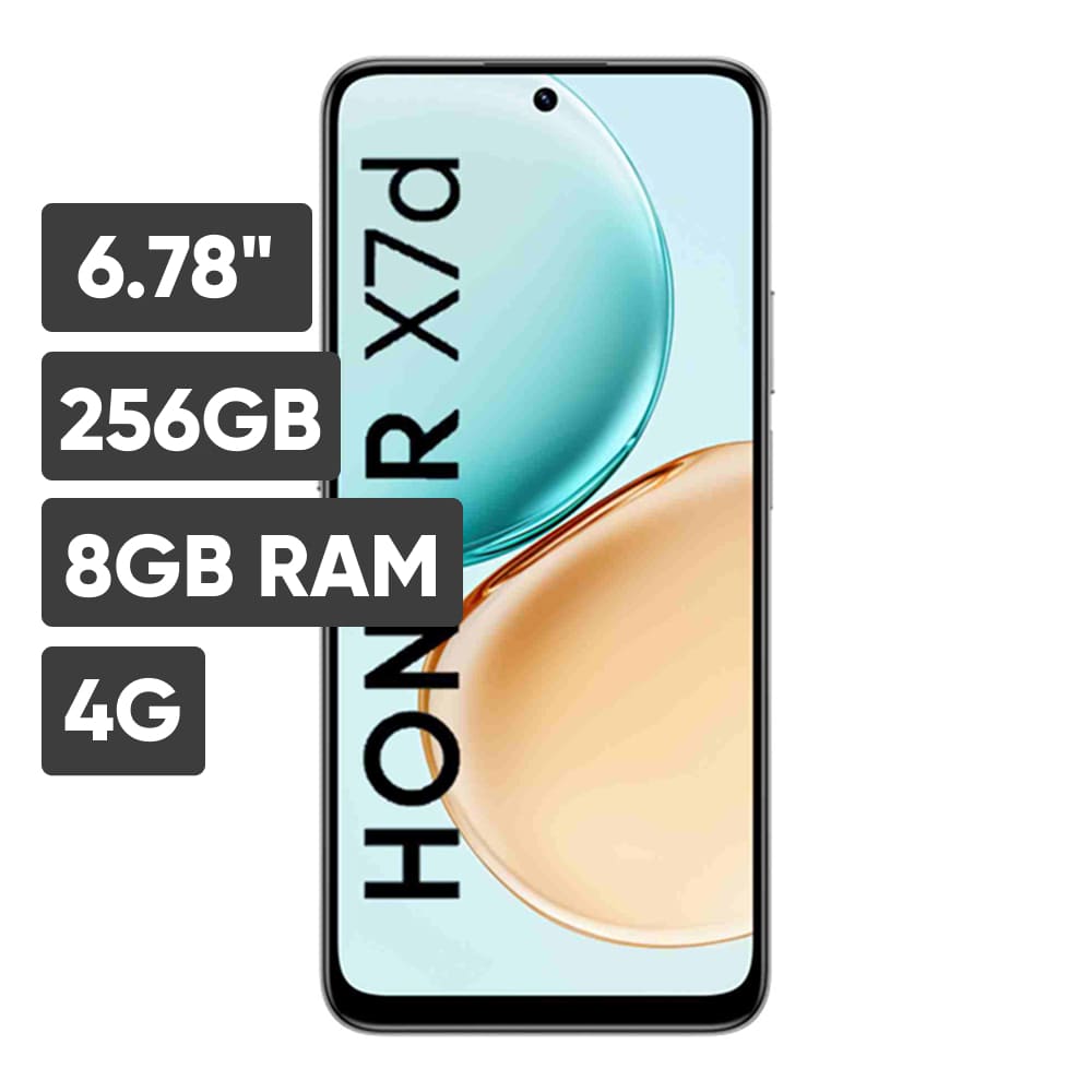 Smartphone HONOR X7D 8 Gb Ram 256 Gb Color Meteor Silver