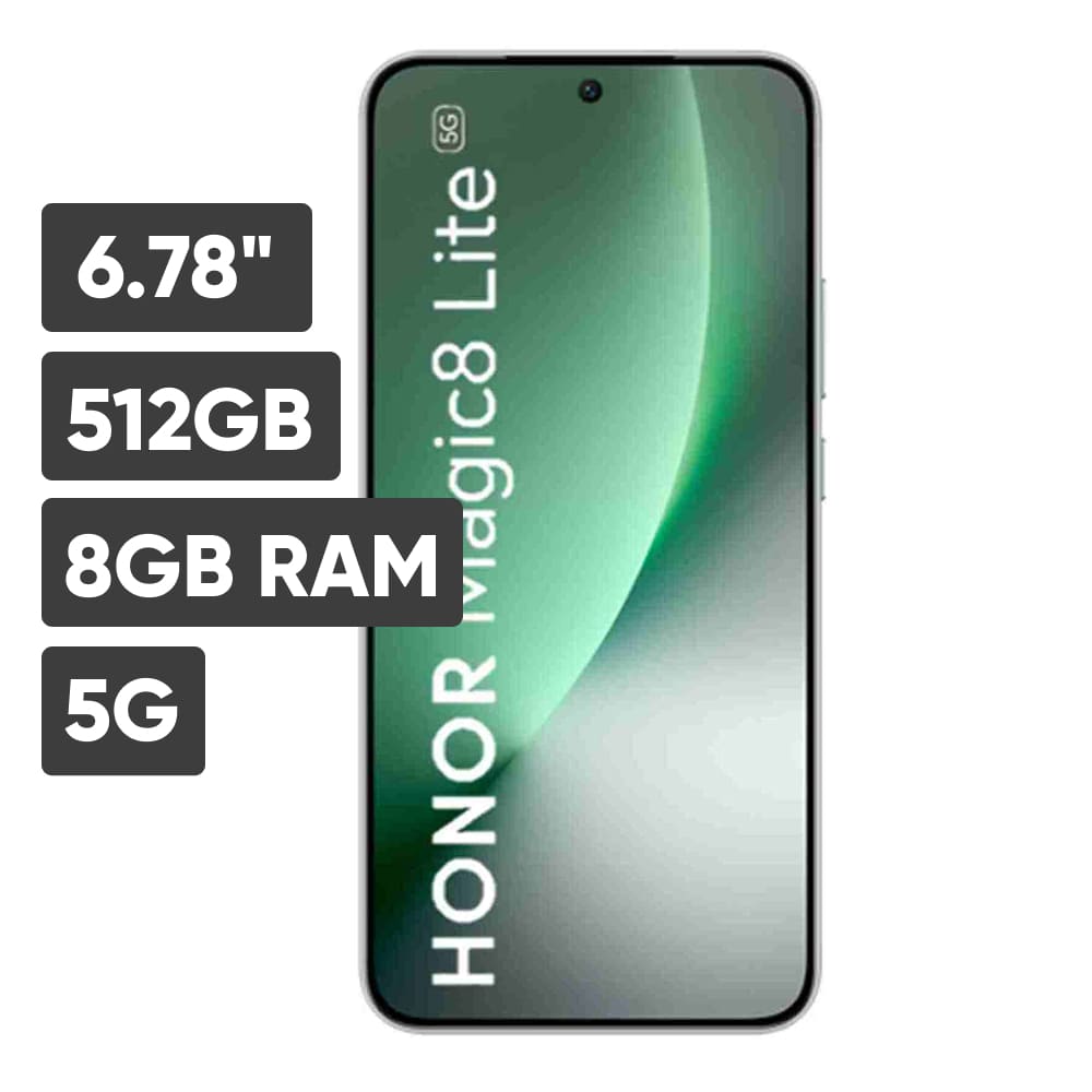 Smartphone HONOR Magic 8 LITE 6.78"" 8GB 512GB 108MP+5MP Verde
