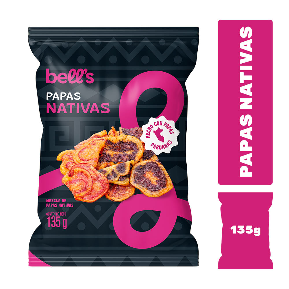 Papas Nativas BELL'S Bolsa 135g