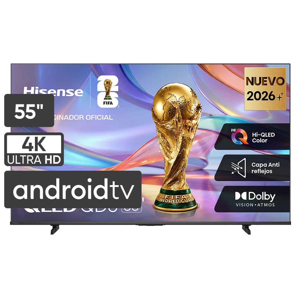 Televisor HISENSE QLED 55'' UHD 4K Smart TV 55QD68SG