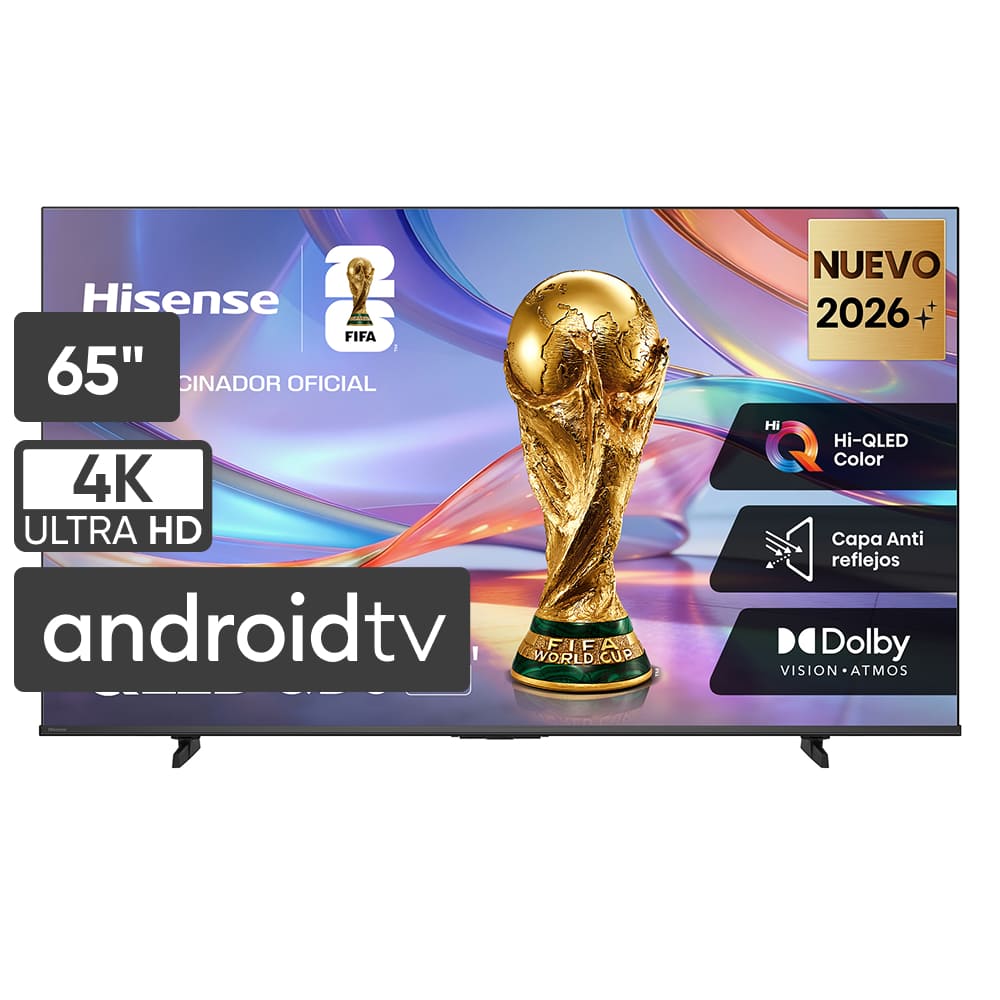 Televisor HISENSE QLED 65'' UHD 4K Smart TV 65Q6D68SG