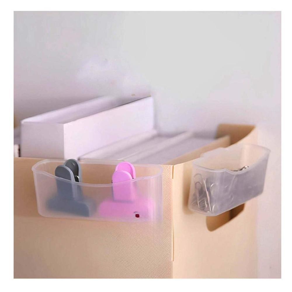 Contenedor Multiuso Transparente para Refrigeradora y Escritorio Set de 4 Y+Regalo Sticker