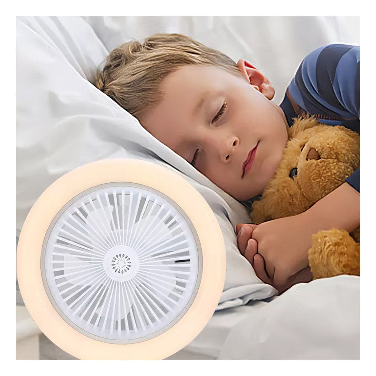 Lampara Luz Led 30 W E27 E26 Con Control Remoto Blanco Para Hogar Y+Post It