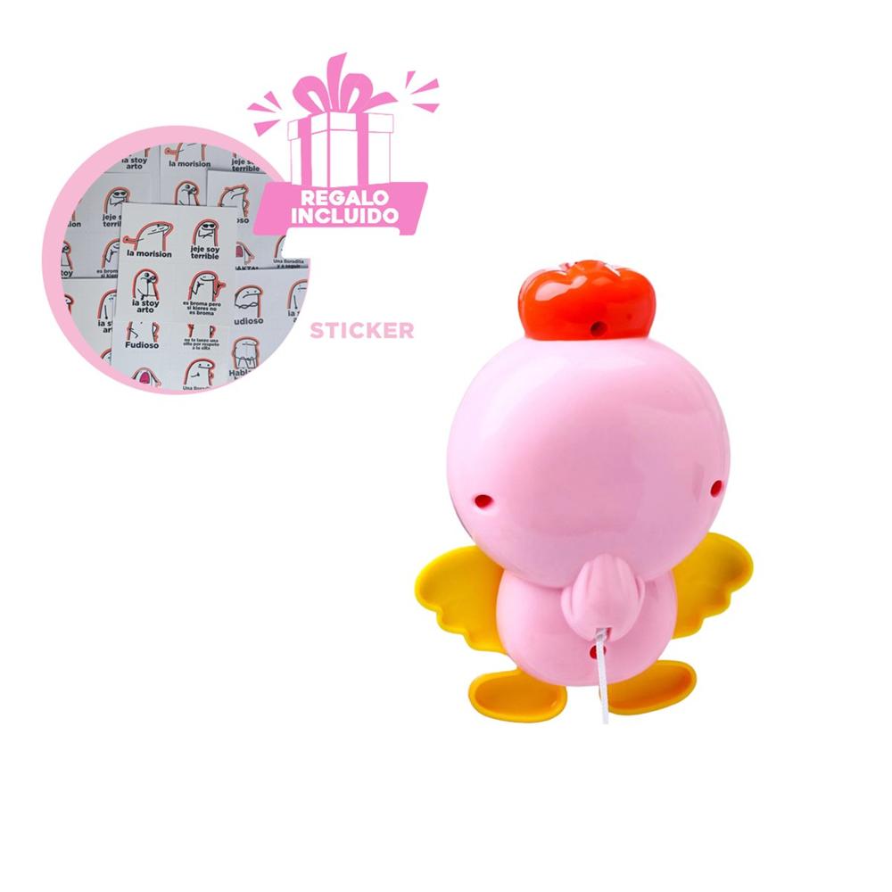 Estimulo Sensorial Rosado con Sonido Musical Suave para el Bebe Y+Regalo Sticker