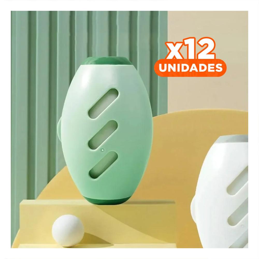 Pack12 Rascador Quita Pelusa Reutilizable Verde Portatil Y Ligero Y+Papel Regalo