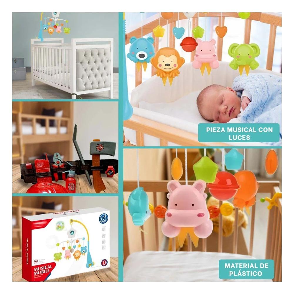 Juego Musical para Cuna de Bebes con Efectos de Luz y Sonidos Suaves Y+Post It