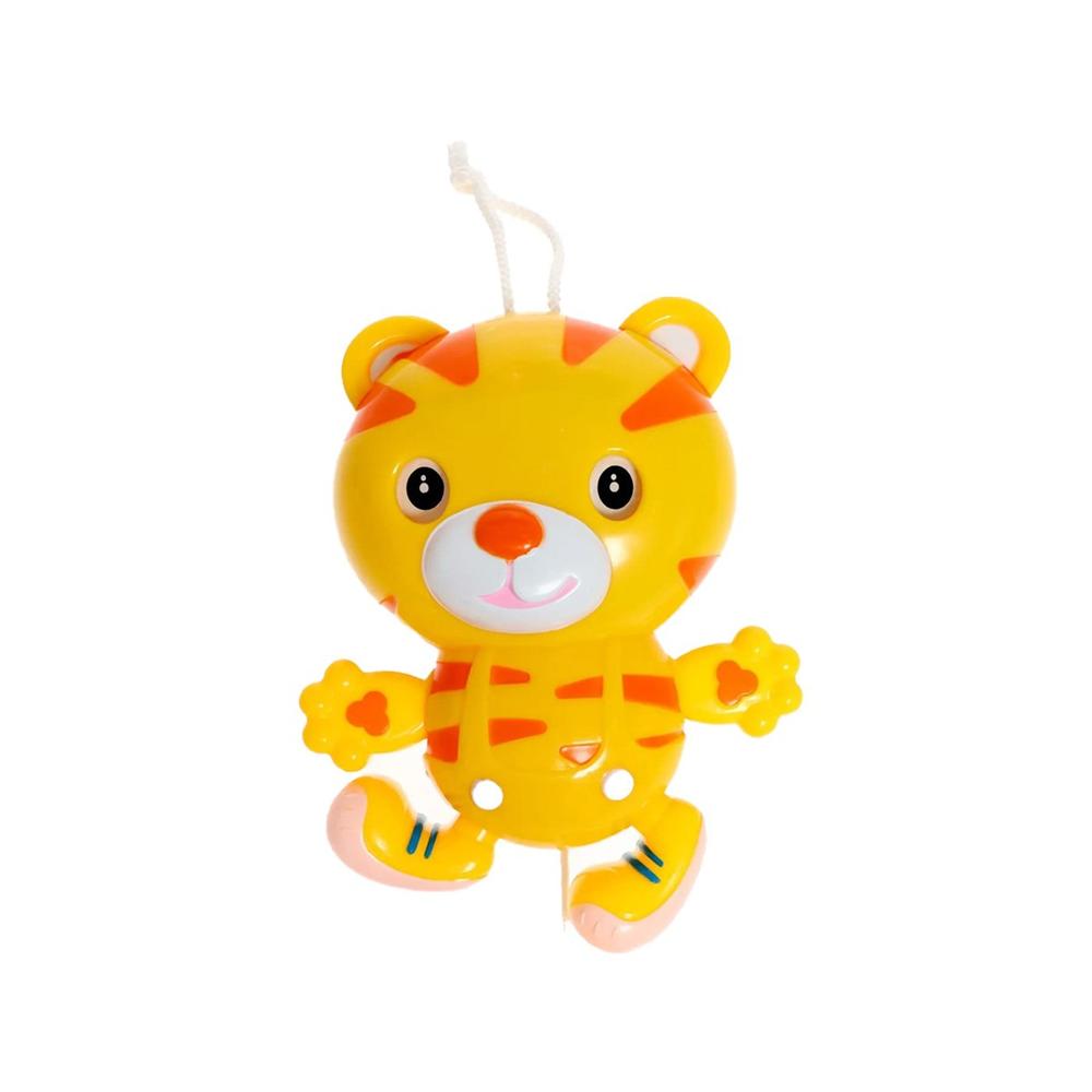 Estimulo Infantil Musical amarillo con Tigre para Rutinas Diarias Y+Papel Regalo