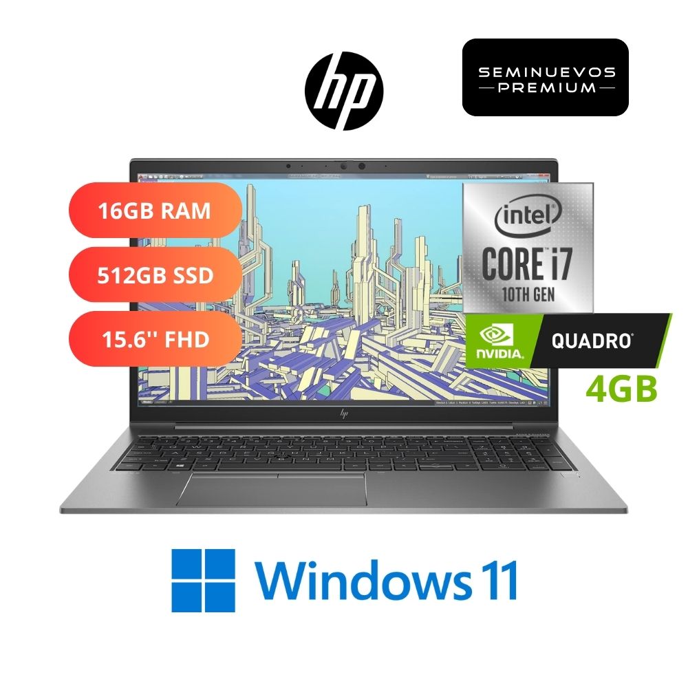 HP ZBook Firefly 15 G7 Core i7 10 Gen 16GB 512GB | plazaVea - plazaVea