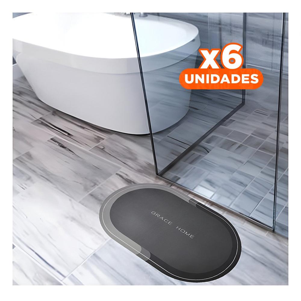 Pack6 Caja Decorativa Ovalada Plomo Para Decoracion De Sala Casa Y Funcional Y+Papel Regalo