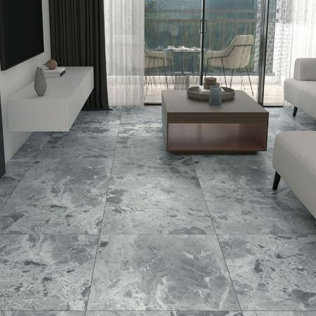 Piso Gress Marmolizado Gris Luna 60x60cm 1.44m2 Orange
