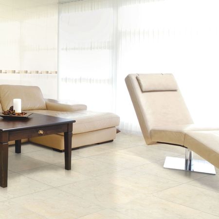 Piso Cerámico Liso Botticcino Hueso 45x45cm 2.23m2 Celima