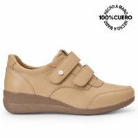 Zapatilla Casual REC-2508 Pele Viale Cuero