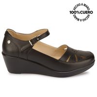 Zapato Canasta Casual DK-2602 Negro Viale Cuero