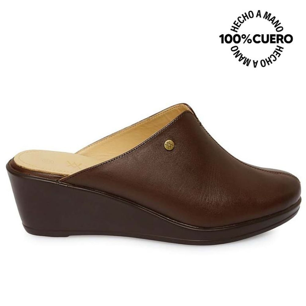 Zapato Sueco Casual DK-2514 Africano Viale Cuero