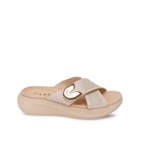 Sandalia Slide Casual ANA-2635 BlancoOff ADV