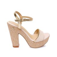 Sandalia Dorsay Casual DEXA-2614 HuesoDorado Piazza