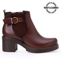 Botín Jodhpur Casual SOFI-2541 Marrón Viale Cuero