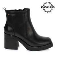 Botín Casual FER-2542 Negro Viale Cuero