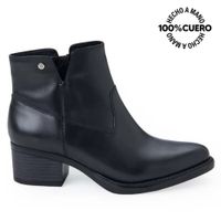 Botín Texana Casual FER-2535 Negro Viale Cuero