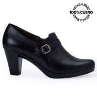 Tobillera Jodhpur Casual DAYA-2515 Negro Viale Cuero