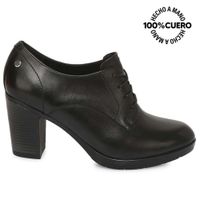Tobillera Derby Casual ALE-2534 Negro Viale Cuero