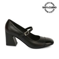 Zapato Stiletto Vestir ROSY-2501 Negro Viale Cuero