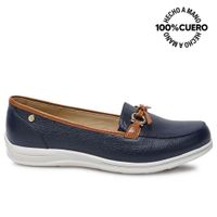 Zapato Mocasín Casual WIL-2628 Patriot Blue Viale Cuero